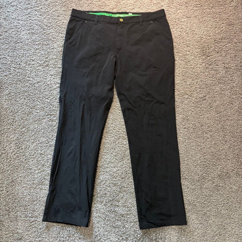 Alberto 3xDry Cooler Performance Golf Pants Chino Black Men’s 38 38x30